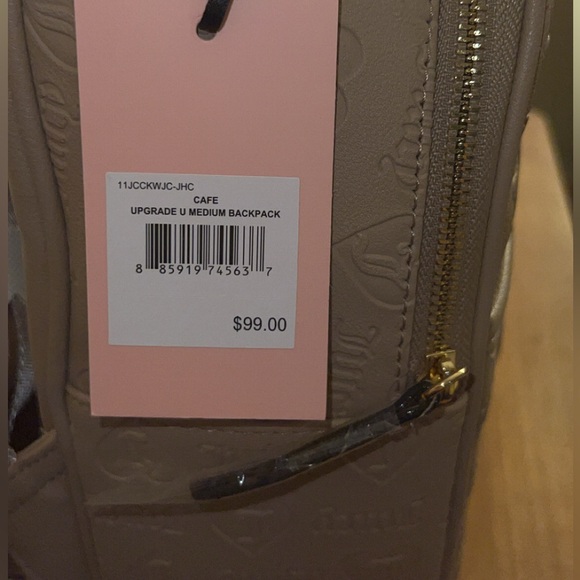 JUICY COUTURE- Logo Medium Backpack - Picture 10 of 11